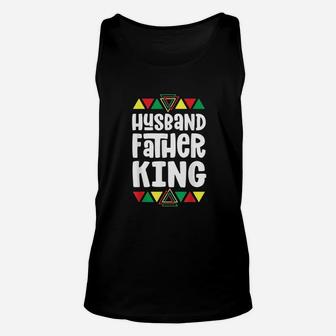 Husband Father King, best christmas gifts for dad Unisex Tank Top - Seseable