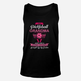 I Am A Pickleball Grandma Like A Normal Grandma But Way Cooler Unisex Tank Top | Seseable CA