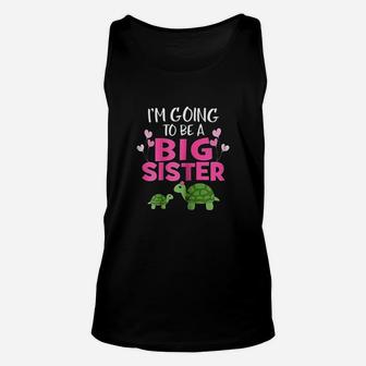 I Am Going To Be A Big Sister Girls Unisex Tank Top - Seseable