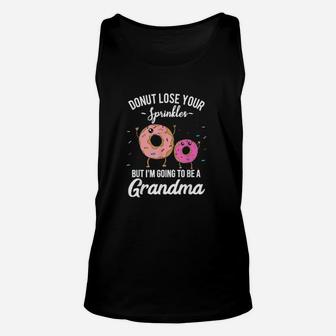 I Am Going To Be A Grandma Pregnancy Announcement Unisex Tank Top - Seseable