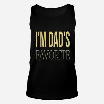 I Am Moms Dads Favorite Funny, best christmas gifts for dad Unisex Tank Top - Seseable