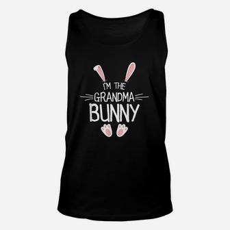 I Am The Grandma Bunny Gift Cute Matching Family Easter Unisex Tank Top - Seseable