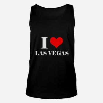 I Love Las Vegas I Heart Las Vegas Nevada Unisex Tank Top - Seseable