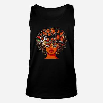 I Love My Roots T-shirt - Black History Month Black Women B079z29cpf 1 Unisex Tank Top - Seseable