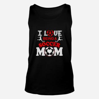 I Love Soccer Mom T Shirt Tshirt Unisex Tank Top - Seseable
