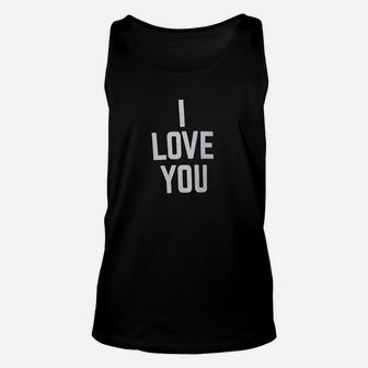 I Love You Dogs Unisex Tank Top - Seseable