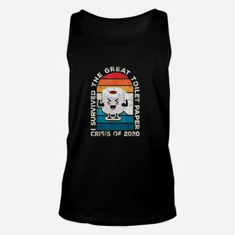 I Survived The Great Toilet Paper Crisis Of 2020 Unisex Tank Top - Seseable