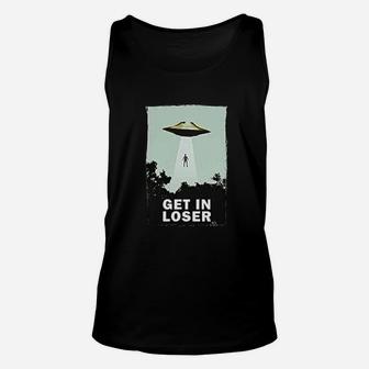I Want To Believe Area 51 Ufo Alien Abduction Unisex Tank Top - Seseable