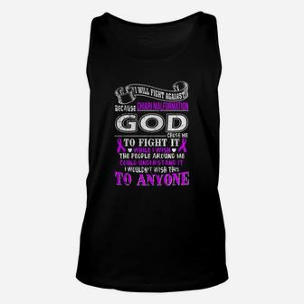 I Will Fight Against Chiari Malformation T Shirt Unisex Tank Top - Seseable
