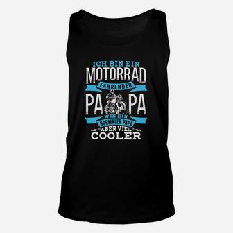 Ich Bin Ein Motorrad Fahrender Papa TankTop - Seseable