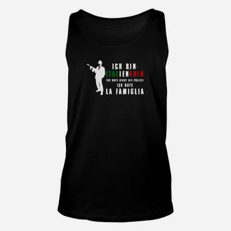 Ich Bin Italiener La Famiglia Motiv Unisex TankTop für Herren - Seseable