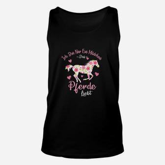 Ich Bin Nur Ein Mädchen Papa Pferdeliebhaber Unisex TankTop, Reiten Motiv - Seseable