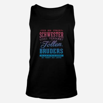 Ich Bin Stolze Schwester TankTop - Seseable