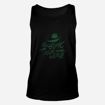 Ill Guac Your World Funny Vegan Unisex Tank Top - Seseable