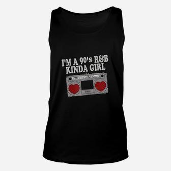 Im A 90s Rb Kinda Girl Boombox Rnb Love Music Unisex Tank Top | Seseable UK
