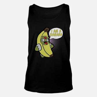 I’m A Banana Costume Funny Food Halloween Shirt Adults Kids Unisex Tank Top - Seseable