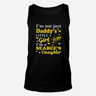 Im Not Just Daddy Little Girl Im A Seabees Unisex Tank Top - Seseable