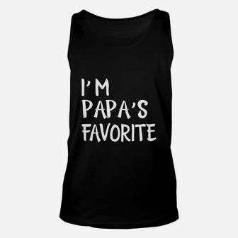 Im Papas Favorite Shirt, best christmas gifts for dad Unisex Tank Top - Seseable