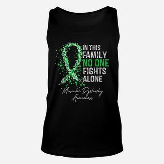 In This Family No One Fights Alone Unisex Tank Top - Seseable