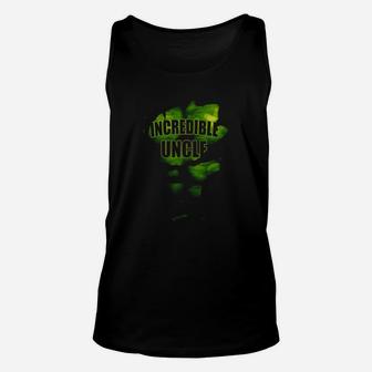 Incredible Uncle Shirt My Uncle Is Superhero T-shirt Unisex Tank Top - Seseable