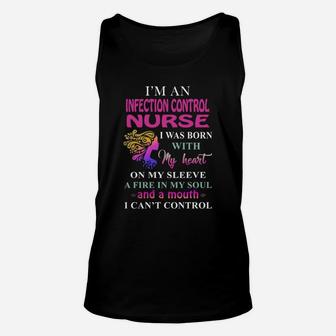 Infection Control Nurse Cant Control Unisex Tank Top - Seseable