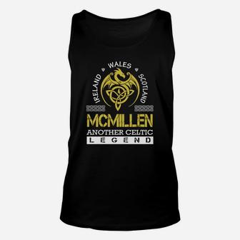 Ireland Wales Scotland Mcmillen Another Celtic Legend Name Shirts Unisex Tank Top - Seseable