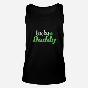 Irish Lucky Daddy, dad birthday gifts Unisex Tank Top - Seseable