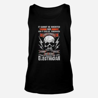 It Cannot Be Inherited Nor Can It Ever Be Purchased Unisex Tank Top - Seseable
