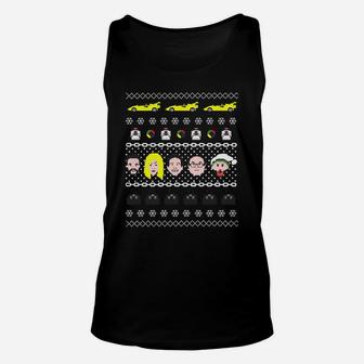 It Is Always Sunny Ugly Christmas Sweater Unisex Tank Top - Seseable