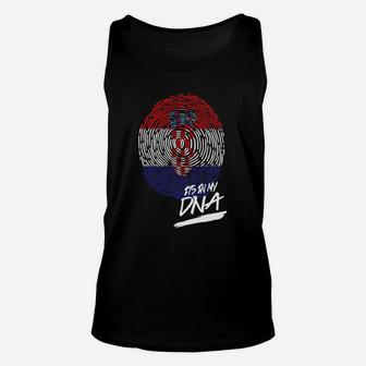 It Is In My Dna Croatia Baby Proud Country Flag Unisex Tank Top - Seseable