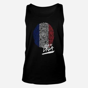 It Is In My Dna France Baby Proud Country Flag Unisex Tank Top - Seseable