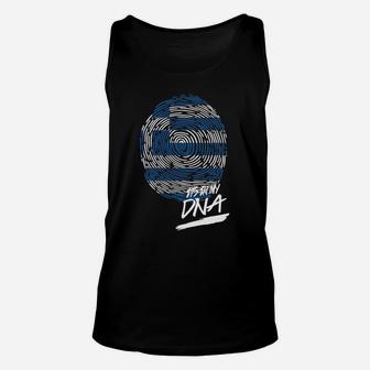 It Is In My Dna Greece Baby Proud Country Flag Unisex Tank Top - Seseable
