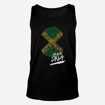 It Is In My Dna Jamaica Baby Proud Country Flag Unisex Tank Top - Seseable