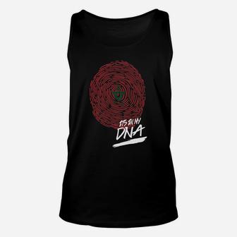 It Is In My Dna Morocco Baby Proud Country Flag Unisex Tank Top - Seseable