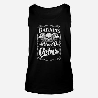 It's Good To Be Barajas Blood Runs Through My Veins Unisex Tank Top - Seseable
