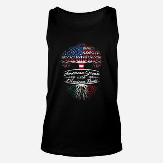 It's Great To Be American Grown With Mexican Roots T-shirts - Men's Organic T-shirt Tshirt Unisex Tank Top
