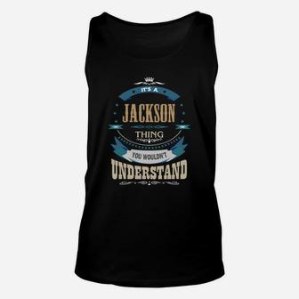 Jackson, It's A Jackson Thing Unisex Tank Top - Seseable