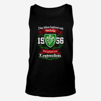 Jahrgang 1956 Unisex TankTop Legenden Geboren - Fun-Unisex TankTop zum 60. Geburtstag - Seseable