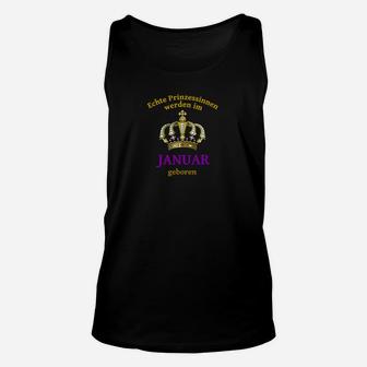 Januar Prinzessin Geburtstag TankTop - Seseable