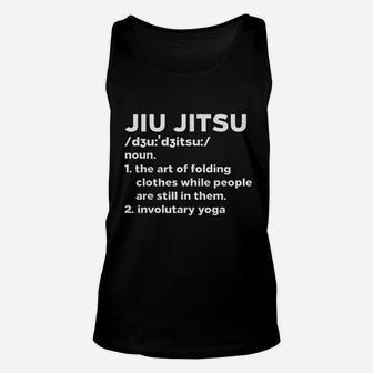 Jiu Jitsu Definition Funny Bjj Brazilian Martial Arts Gift Unisex Tank Top - Seseable