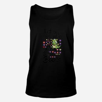 Just A Girl Who Loves Dragons And Books Unisex Tank Top - Seseable