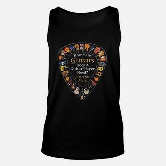 Just One More Guitar Famous Rockstar Collector Unisex Tank Top - Seseable