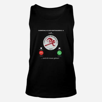 Karnevalsverein Unisex TankTop mit Rufsignal, Lustiges Motiv - Seseable