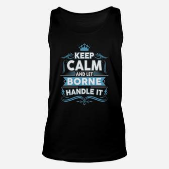 Keep Calm Borne, Borne Tshirt Unisex Tank Top - Seseable