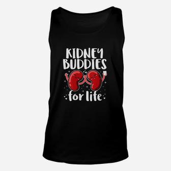 Kidney Buddies For Life Donor Recipient Transplant Gifts Unisex Tank Top - Seseable