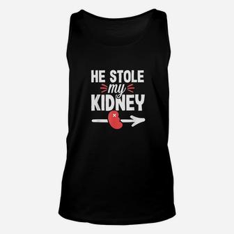 Kidney Transplant Organ Donor Funny Surgery Recovery Unisex Tank Top - Seseable