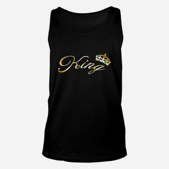King Crown T-shirts Unisex Tank Top - Seseable