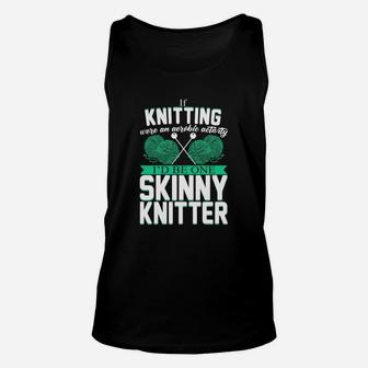 Knitter Shirt Influent Knitting Tee Knitter Shirt Unisex Tank Top - Seseable