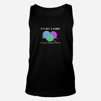 Knitting It Is A Post Apocalyptic Life Skill Unisex Tank Top - Seseable