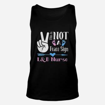 L And D Nurse Gift Assistant Funny Labor Delivery Nurse Unisex Tank Top - Seseable
